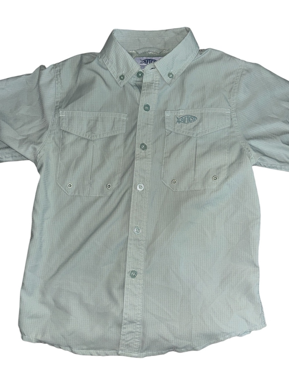 AFTCO Rangle SS Tech Button Down